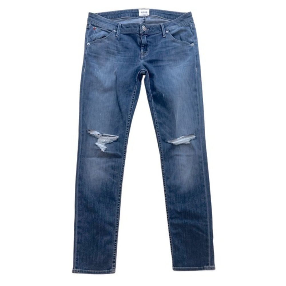 Hudson Ziggy Blue Jax Boyfriend Skinny Jeans Sz 26